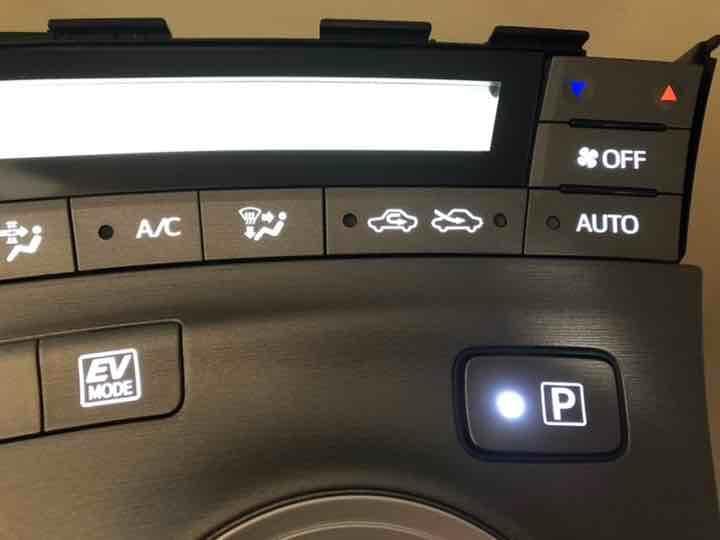 ZVW30 プリウス 後期 エアコンパネル シフトパネル LED打ち替え no9