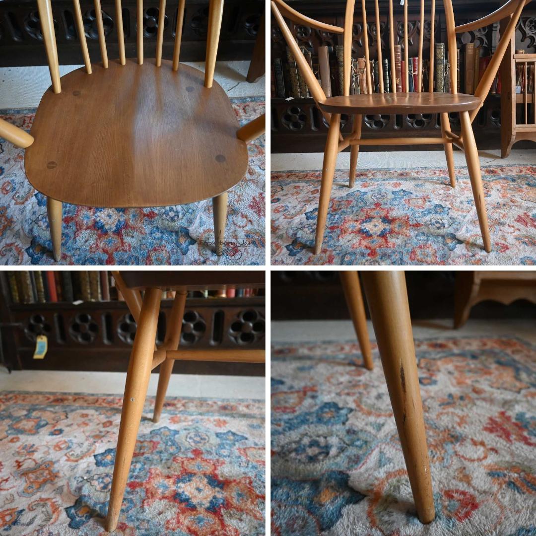 L3710-18-1 英国ヴィンテージ ERCOL アーコールチェア クエーカー
