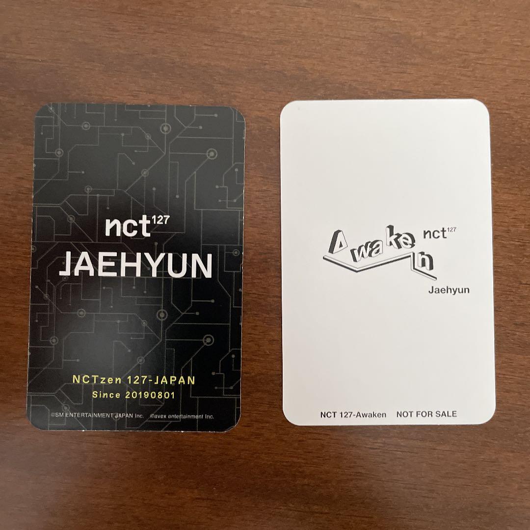 NCT127 ジェヒョン Awaken & FC入会特典 限定トレカ　うちわ付き