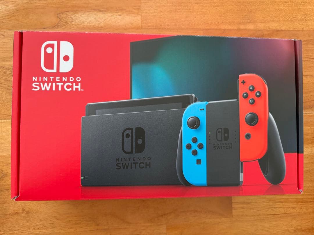 【付属品完備】Nintendo Switch (ネオンブルー/ネオンレッド)