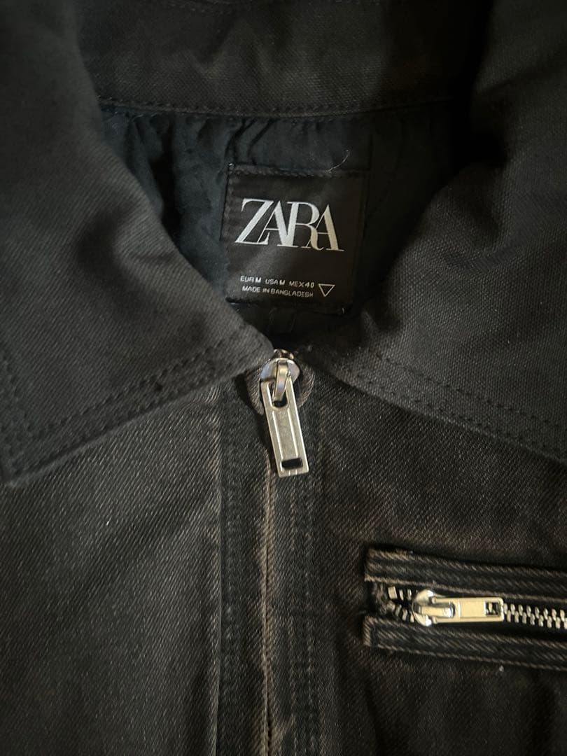 ZARA ワークジャケット　デトロイトジャケット　ダックジャケット M 短丈