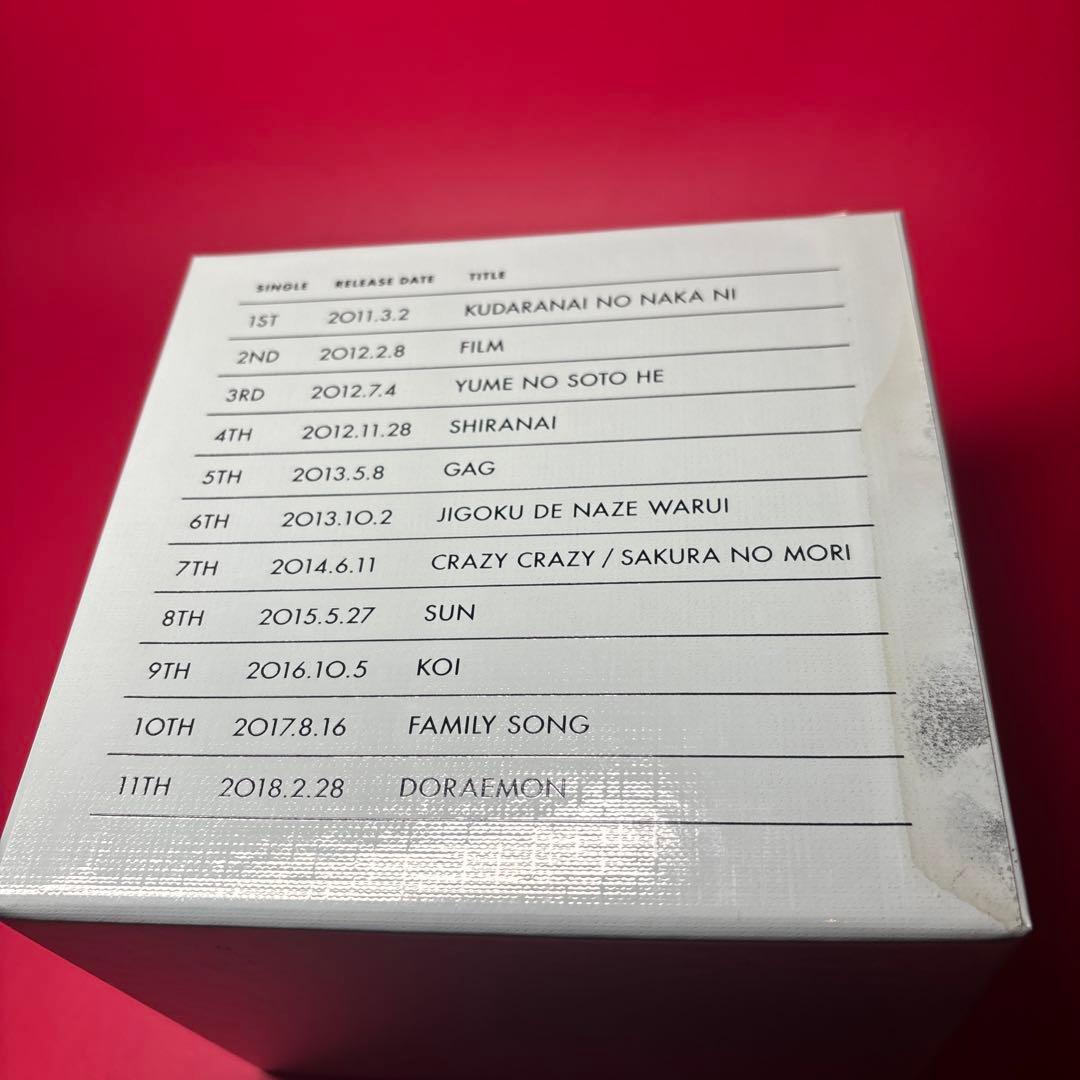 【状態難】星野源 GRATITUDE Singles Box CD DVD