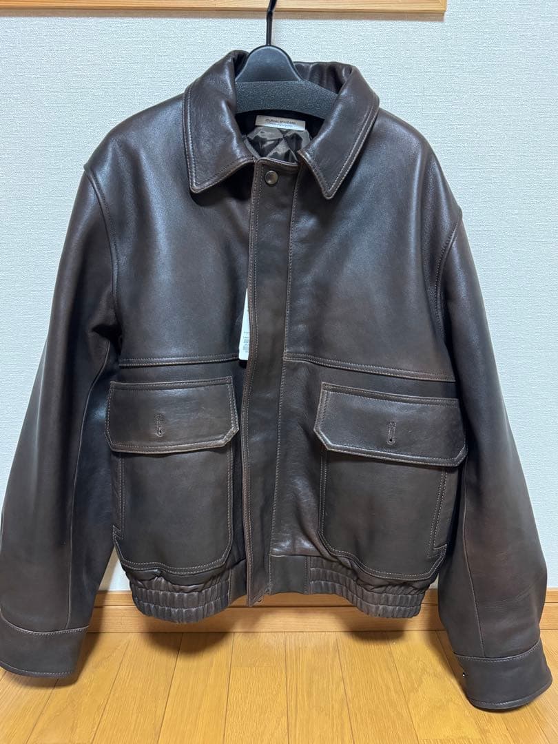 新品未使用JOURNAL STANDARD ラム ダッド レザー ヴィンテージM