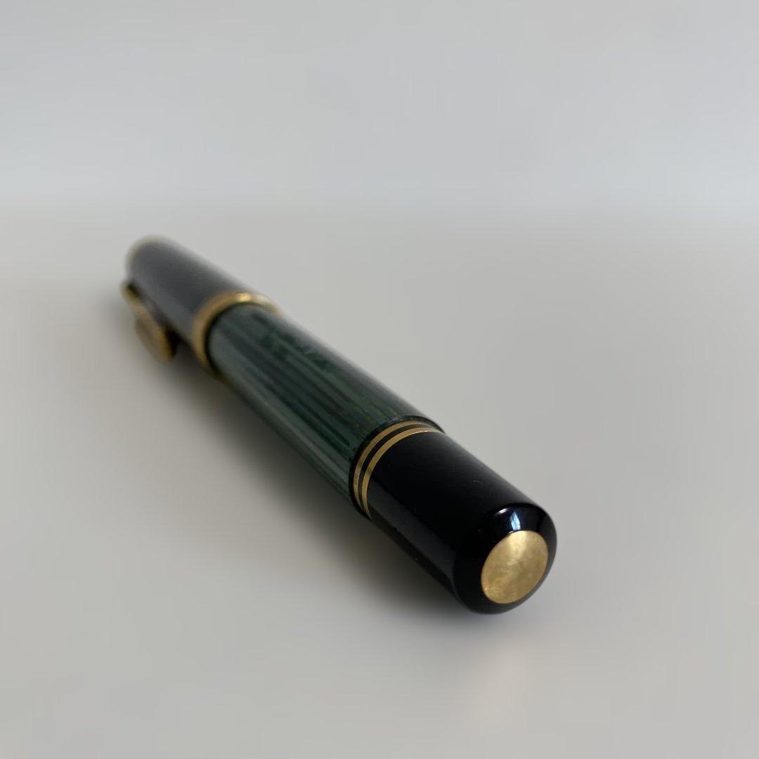 【レア限定品】Pelikan 万年筆 丸善120周年記念 スーベレーン緑縞