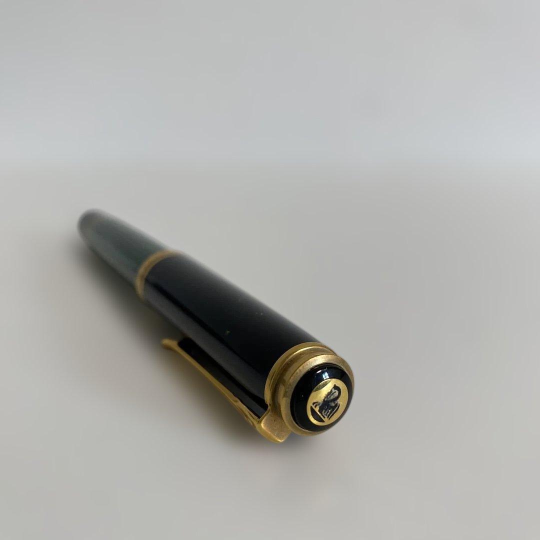 【レア限定品】Pelikan 万年筆 丸善120周年記念 スーベレーン緑縞