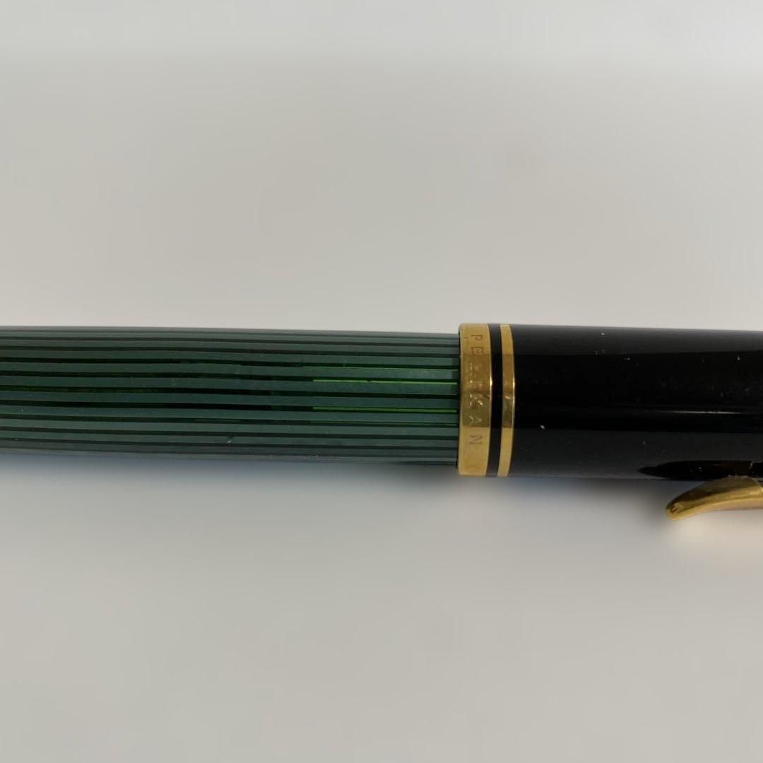 【レア限定品】Pelikan 万年筆 丸善120周年記念 スーベレーン緑縞