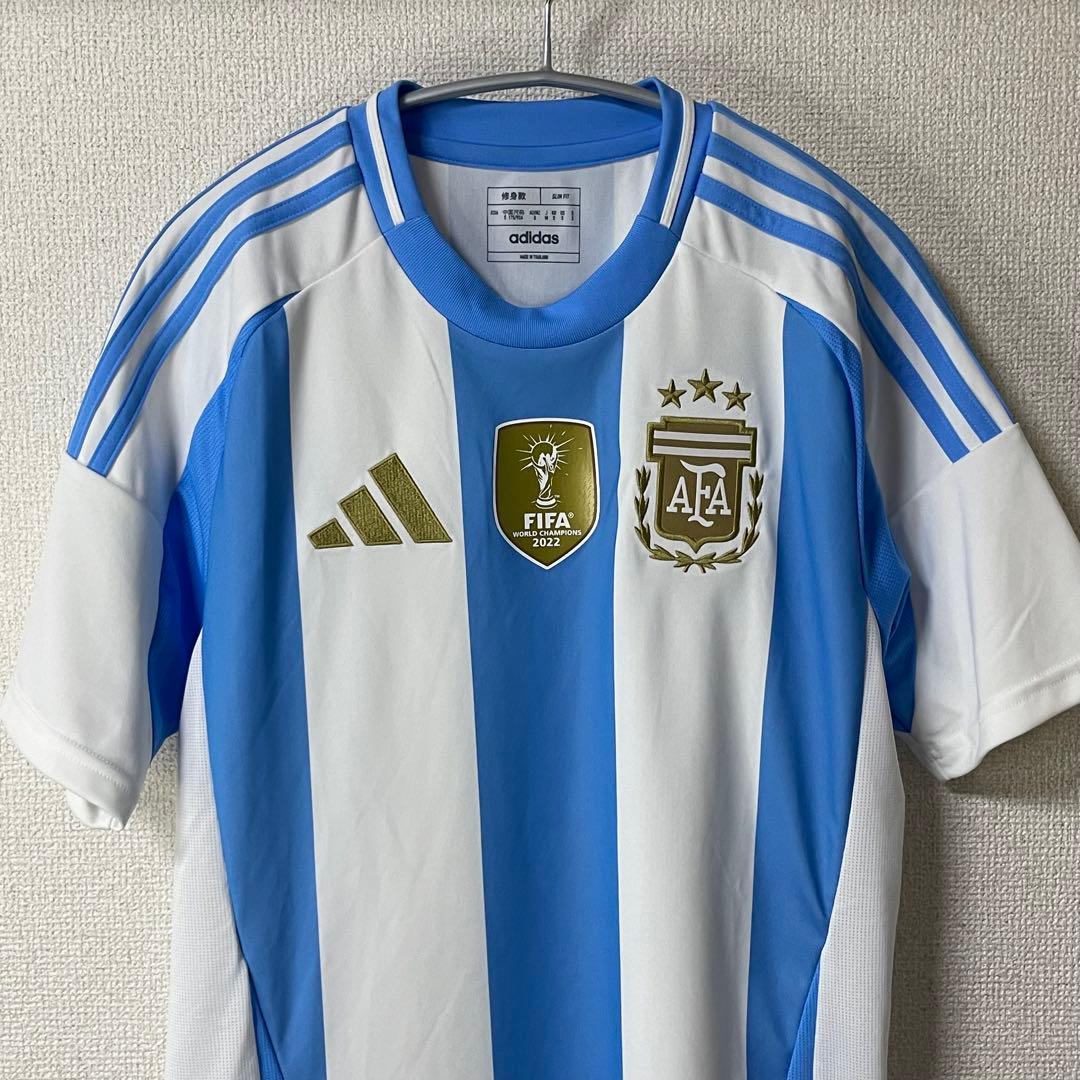 adidas　サッカー　アルゼンチン代表　オーセンティック　ユニフォーム　M