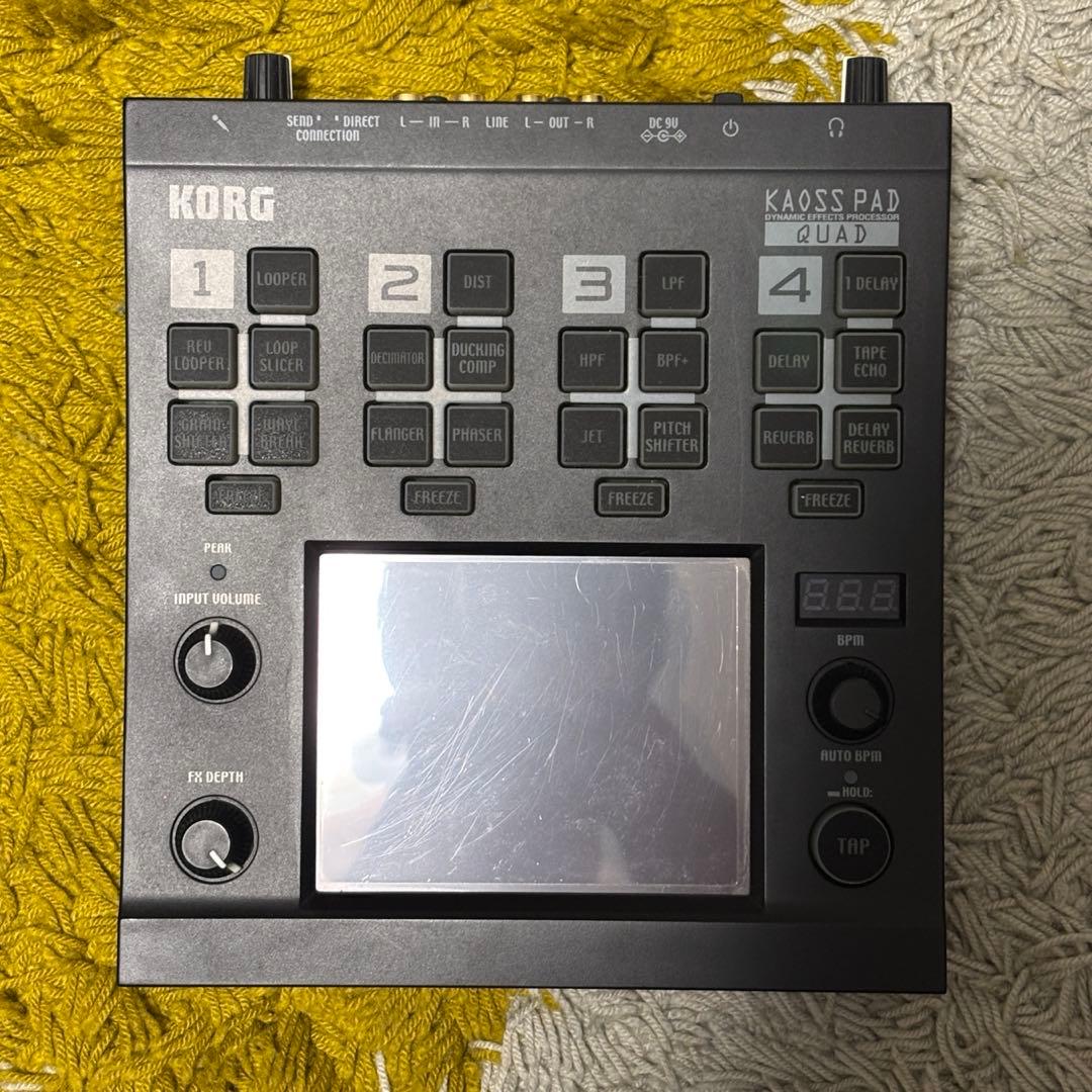 DJ機材 KORG KAOSS PAD QUAD