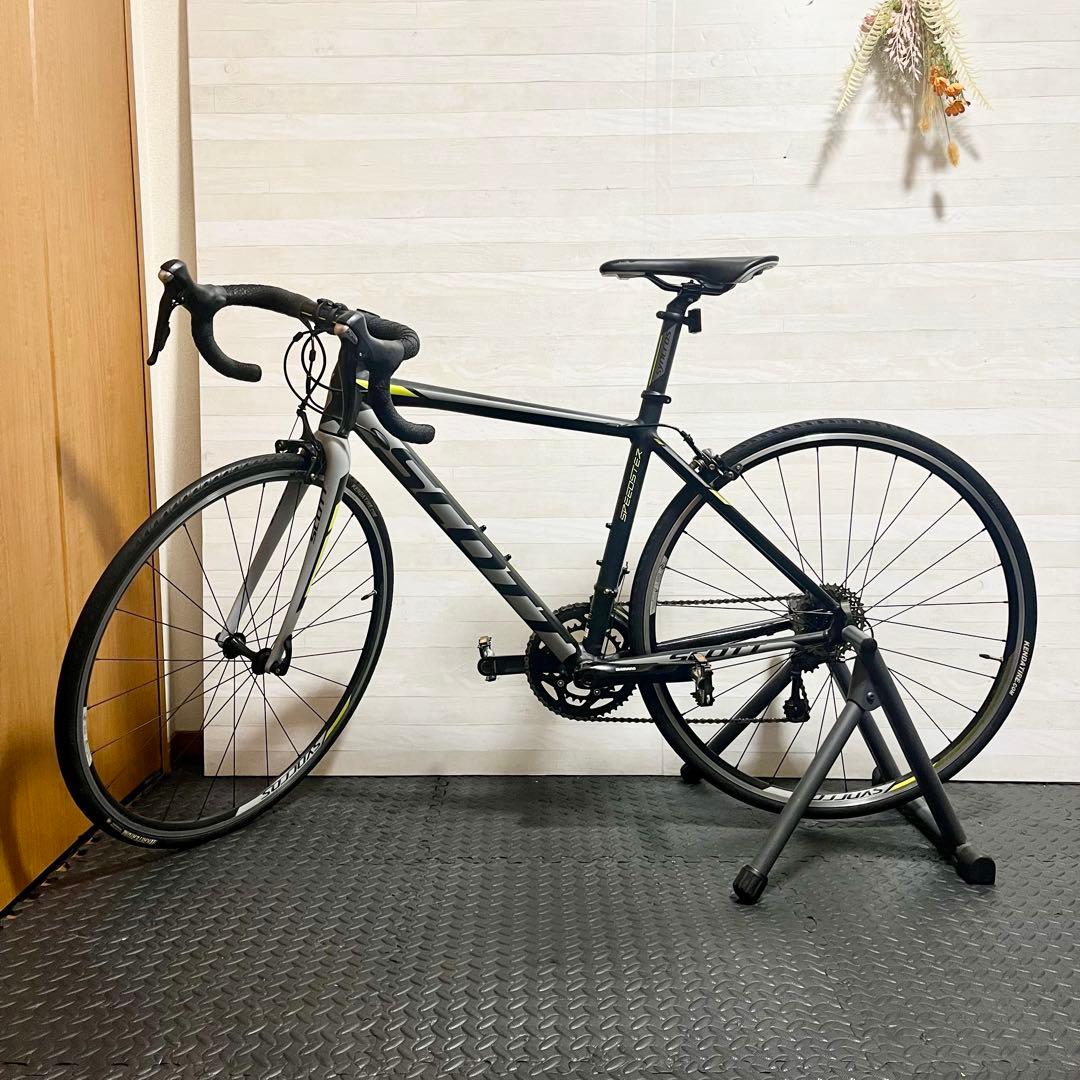 極美品 SCOTT SPEEDSTER 10 XXS 105 ロード 11速 黒