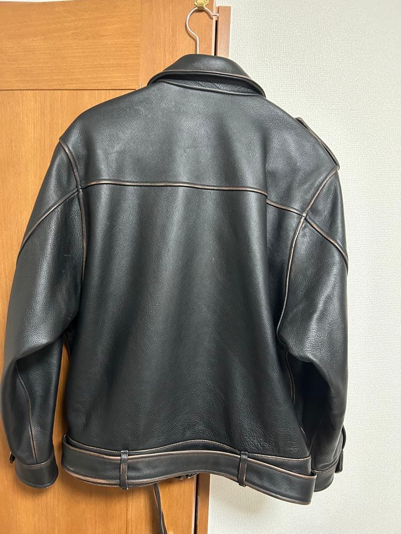 【GRANCY】レザーブルゾン 本革 Lサイズ (完売品)