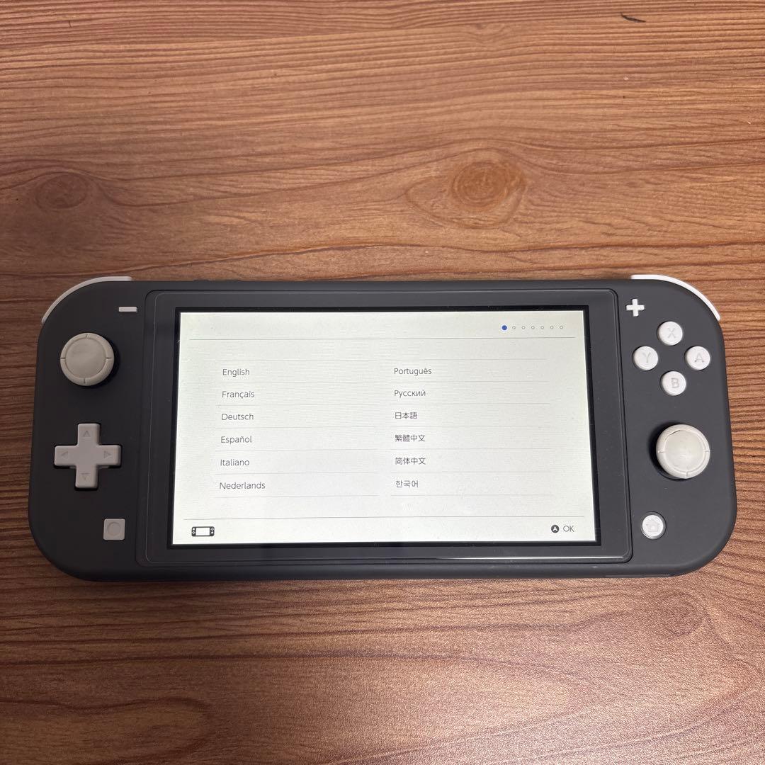 Switch Lite グレー