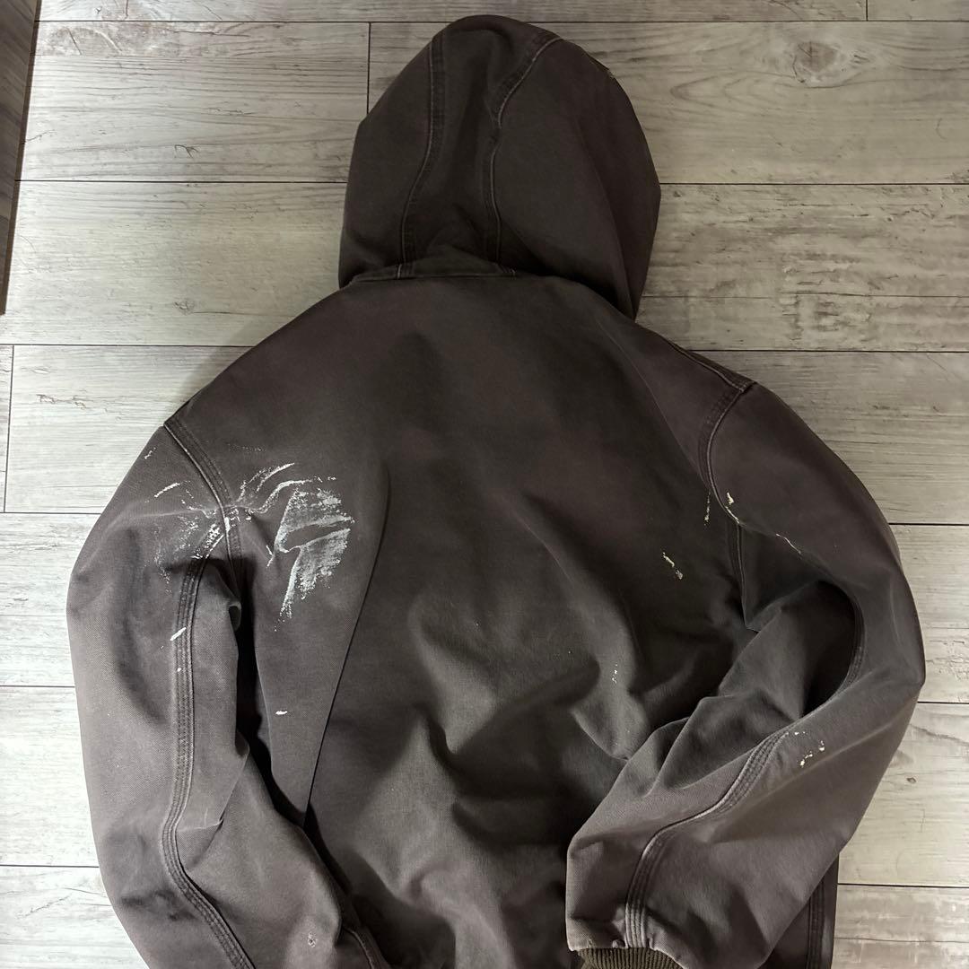 Carhartt 00sアクティブジャケット ダークブラウン革タグ