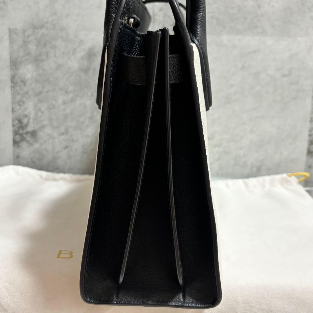 BVLGARI ブルガリ　アルバ　 ホワイト/ブラック　2WAY【極美品】