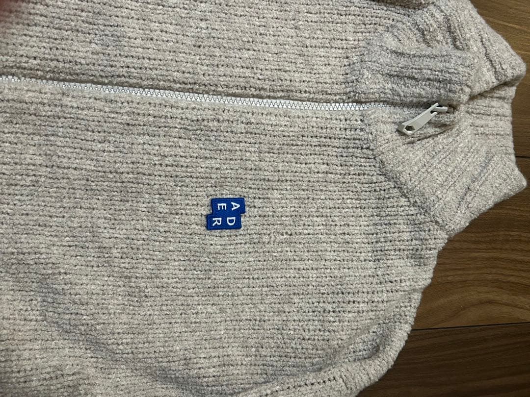 ADER ERROR ニット ジップアップ