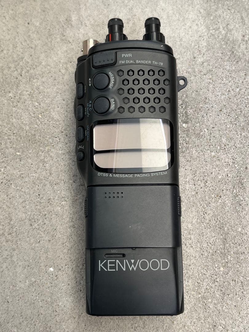 〈ジャンク品〉ケンウッド　無線機　TH-78
