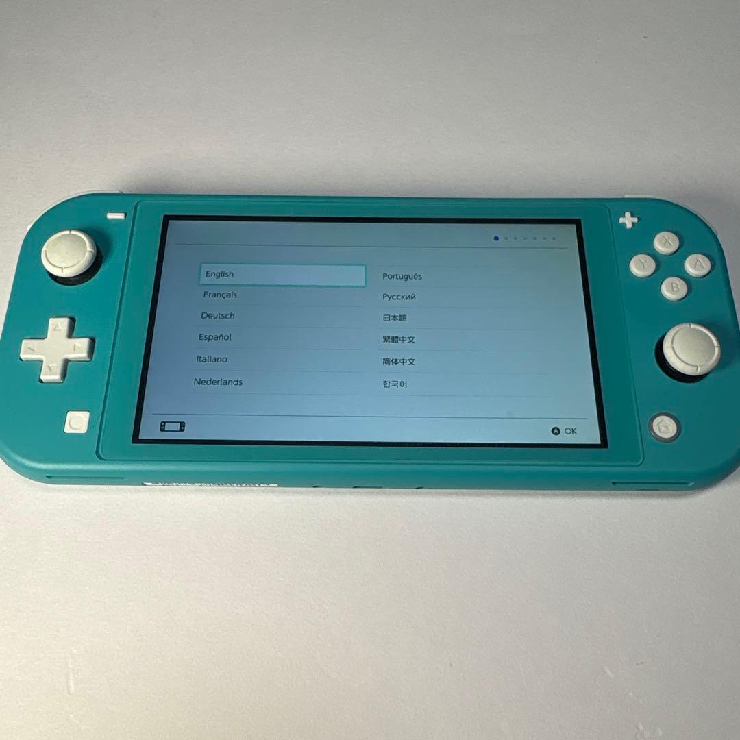 【動作確認済み】Switch ライト本体 ターコイズ