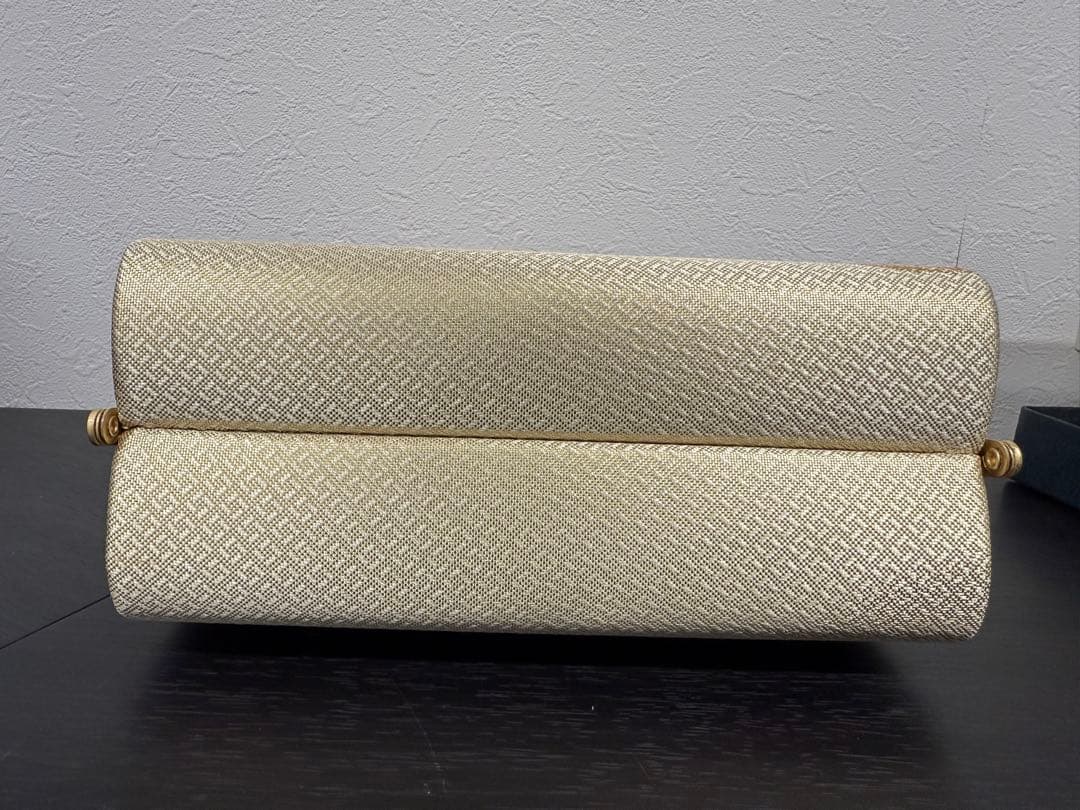 ★美品★金襴ゴールド草履バッグセット 和装フォーマル用上品