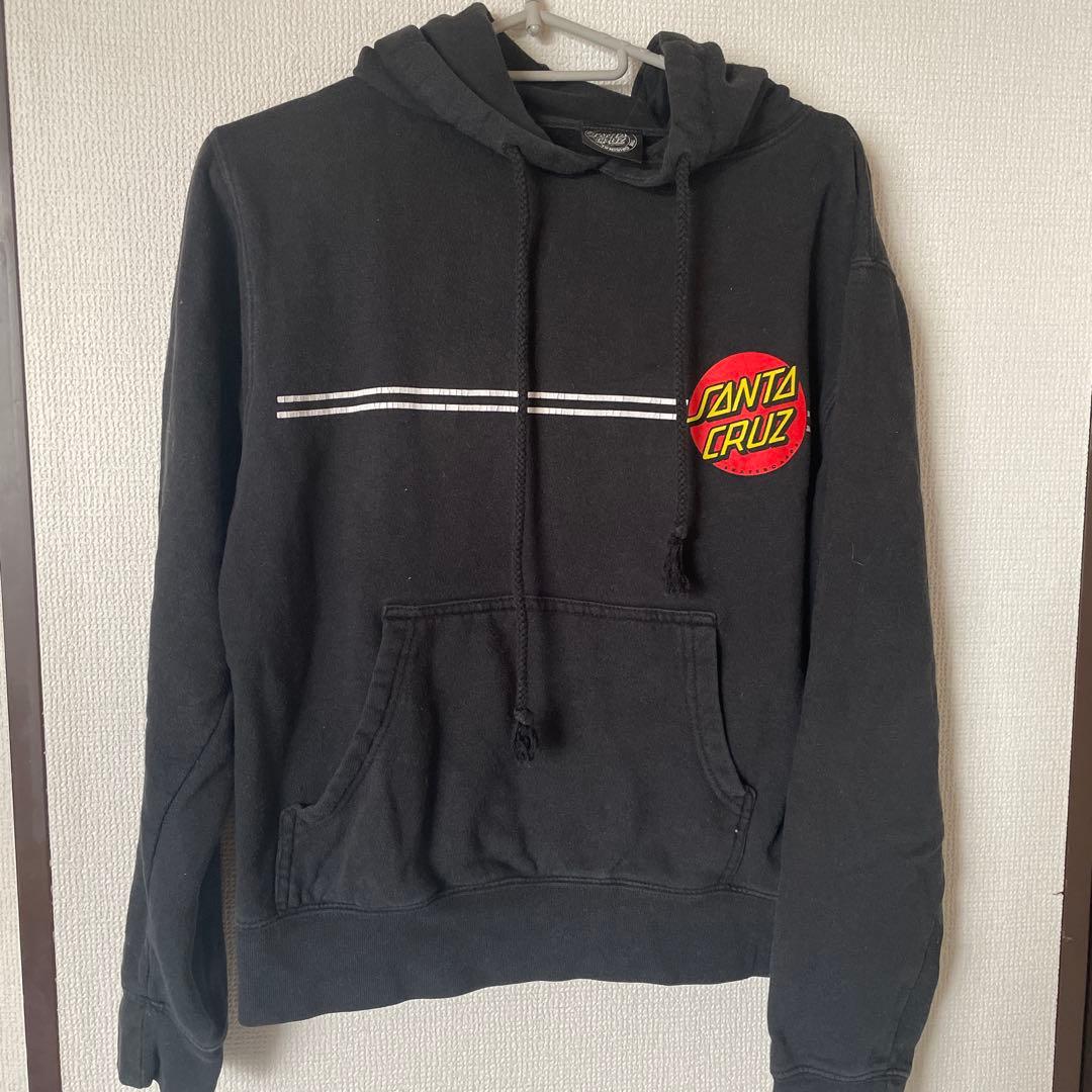 SANTA CRUZ フード付きスウェットパーカー
