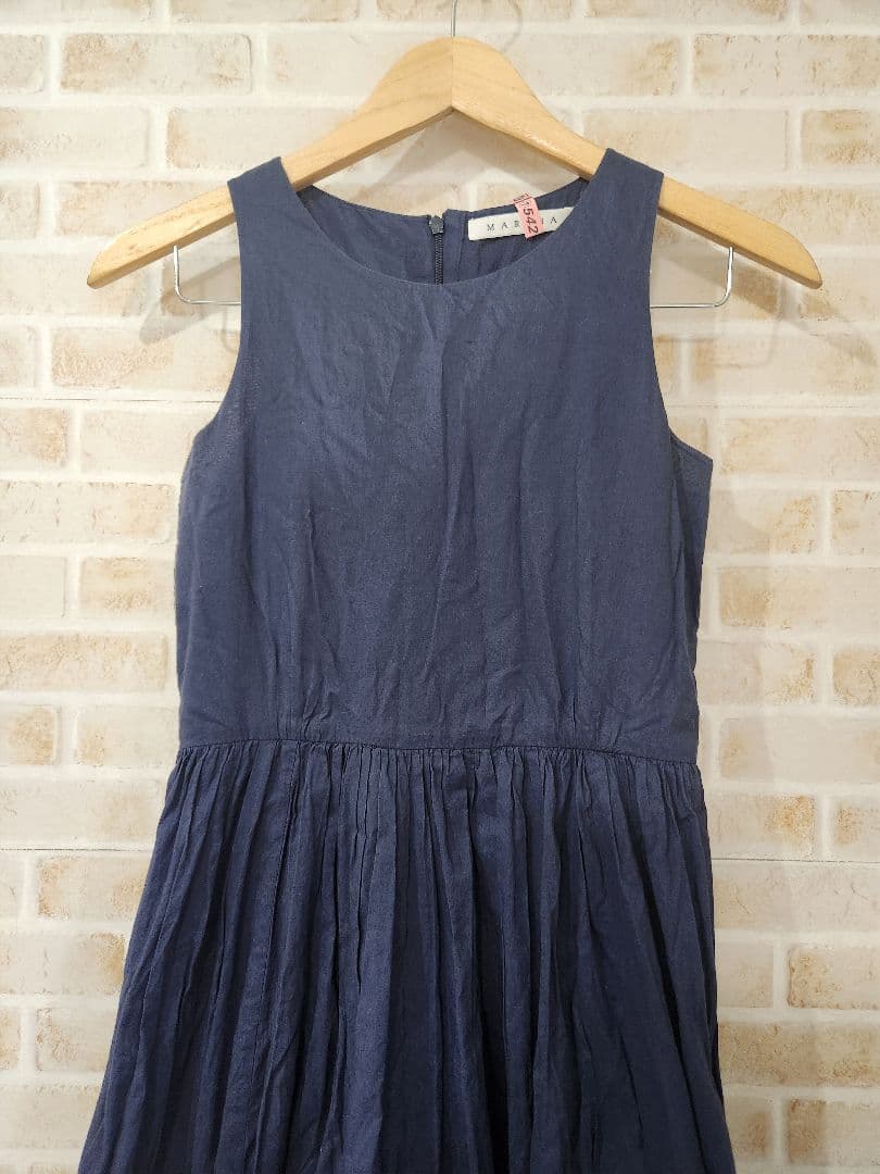 Sky store♡　MARIHA マリハ　夏のレディのドレス　ネイビー