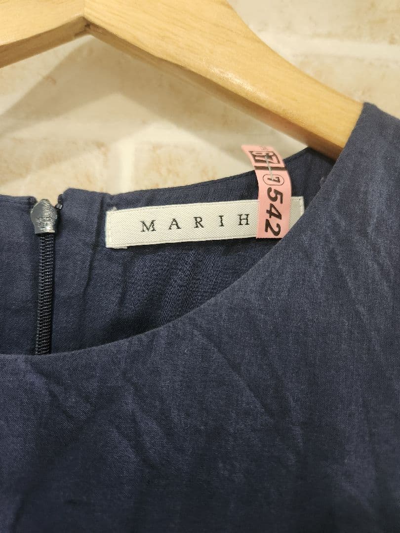 Sky store♡　MARIHA マリハ　夏のレディのドレス　ネイビー