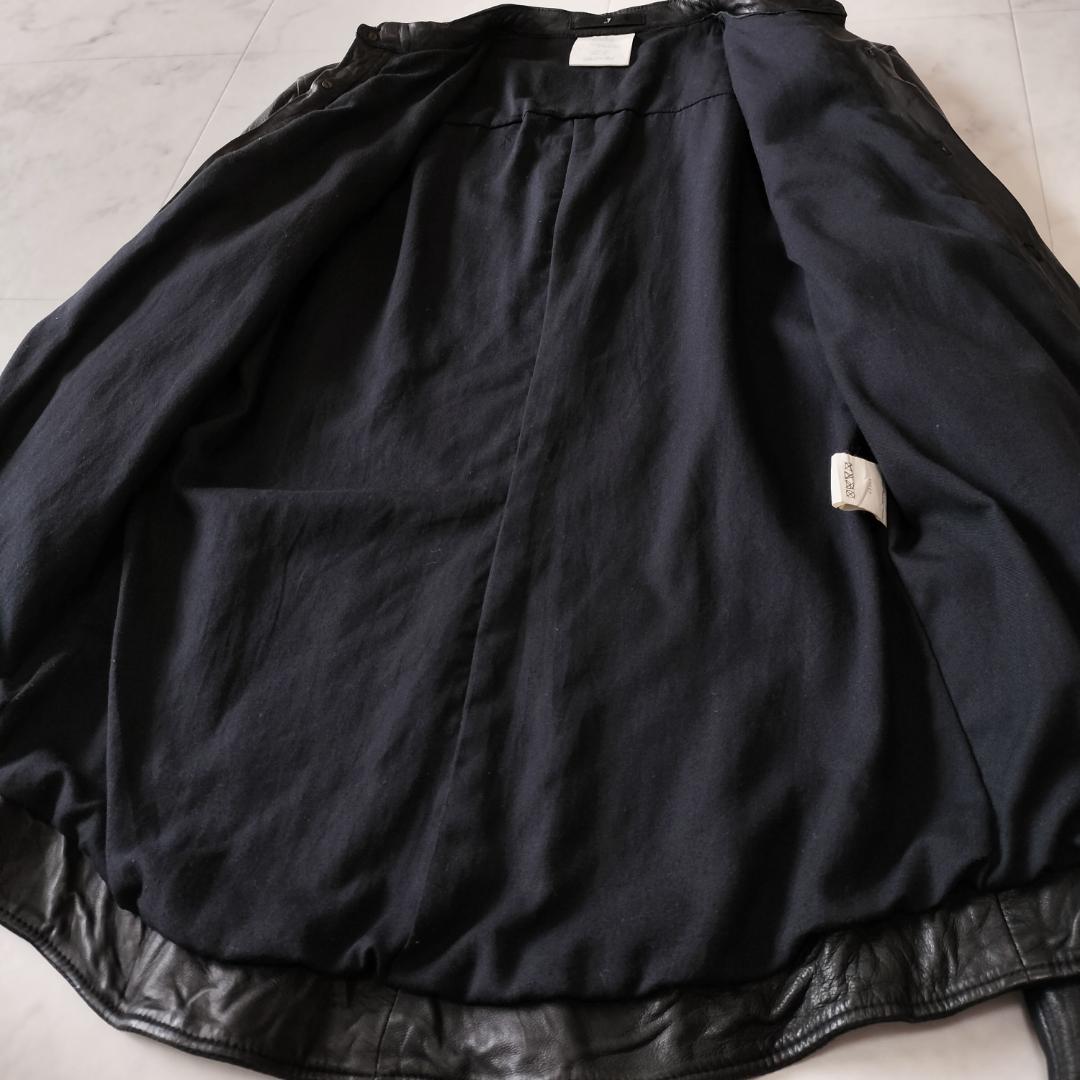 希少 初期 JULIUS 04AW レザーシャツジャケット 2 レザージャケット