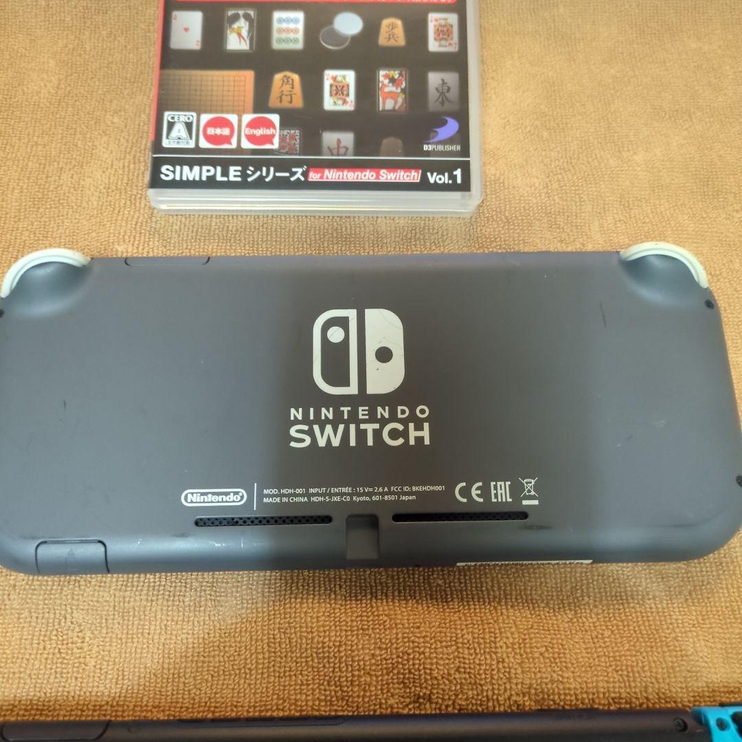 Switch Lite（グレー）＋Switch（ネオンレッド/ブルー）＋ソフト