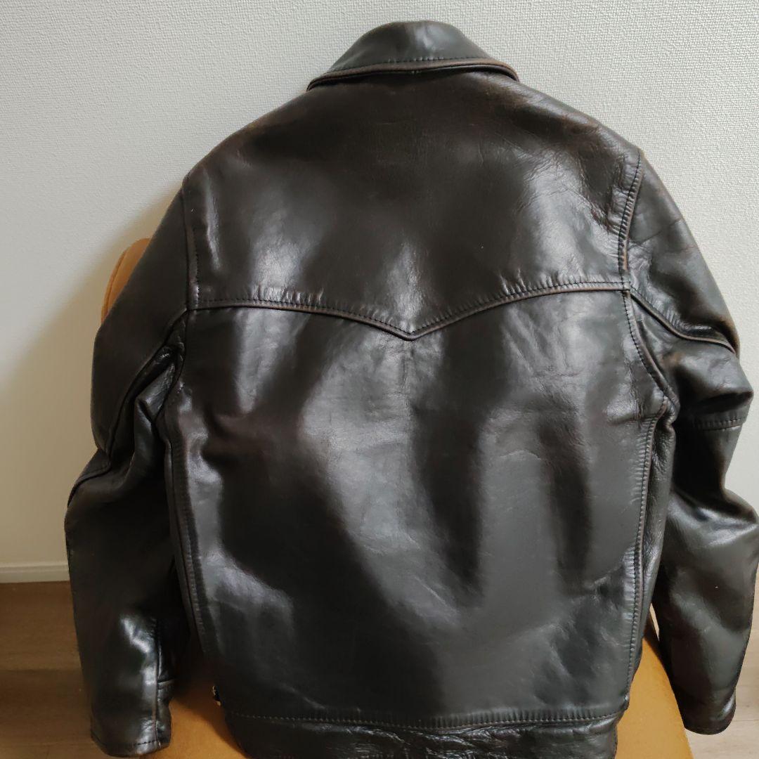 ア*ー様 エアロレザーハイウェイマン90sヴィンテージ