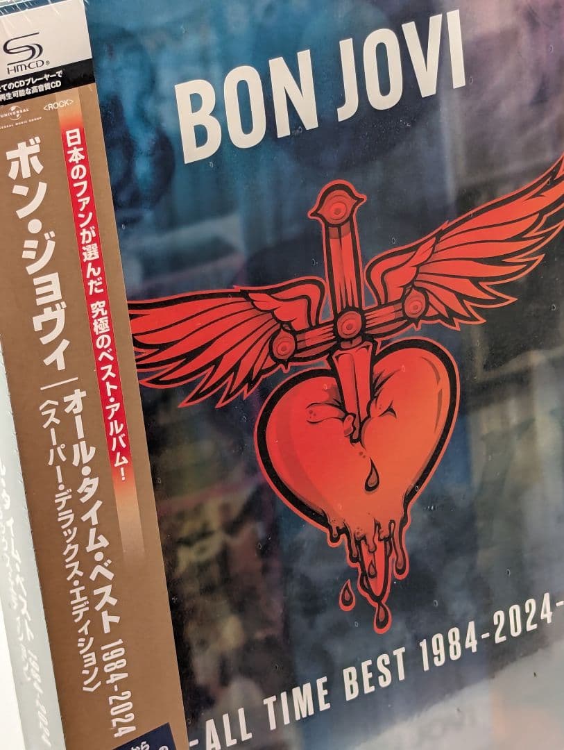 新品未開封　BON JOVI オールタイムベスト スーパーデラックスエディション