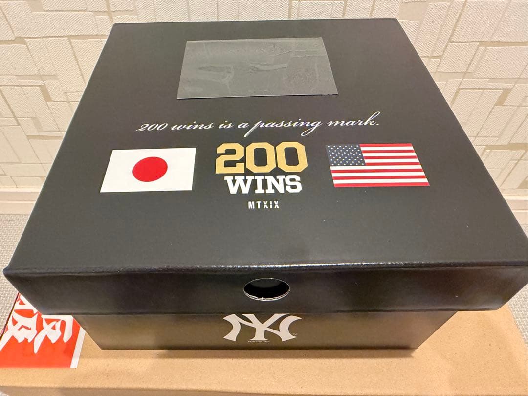田中将大 日米通算200勝 記念 ニューエラ 3球団 59FIFTY キャップ