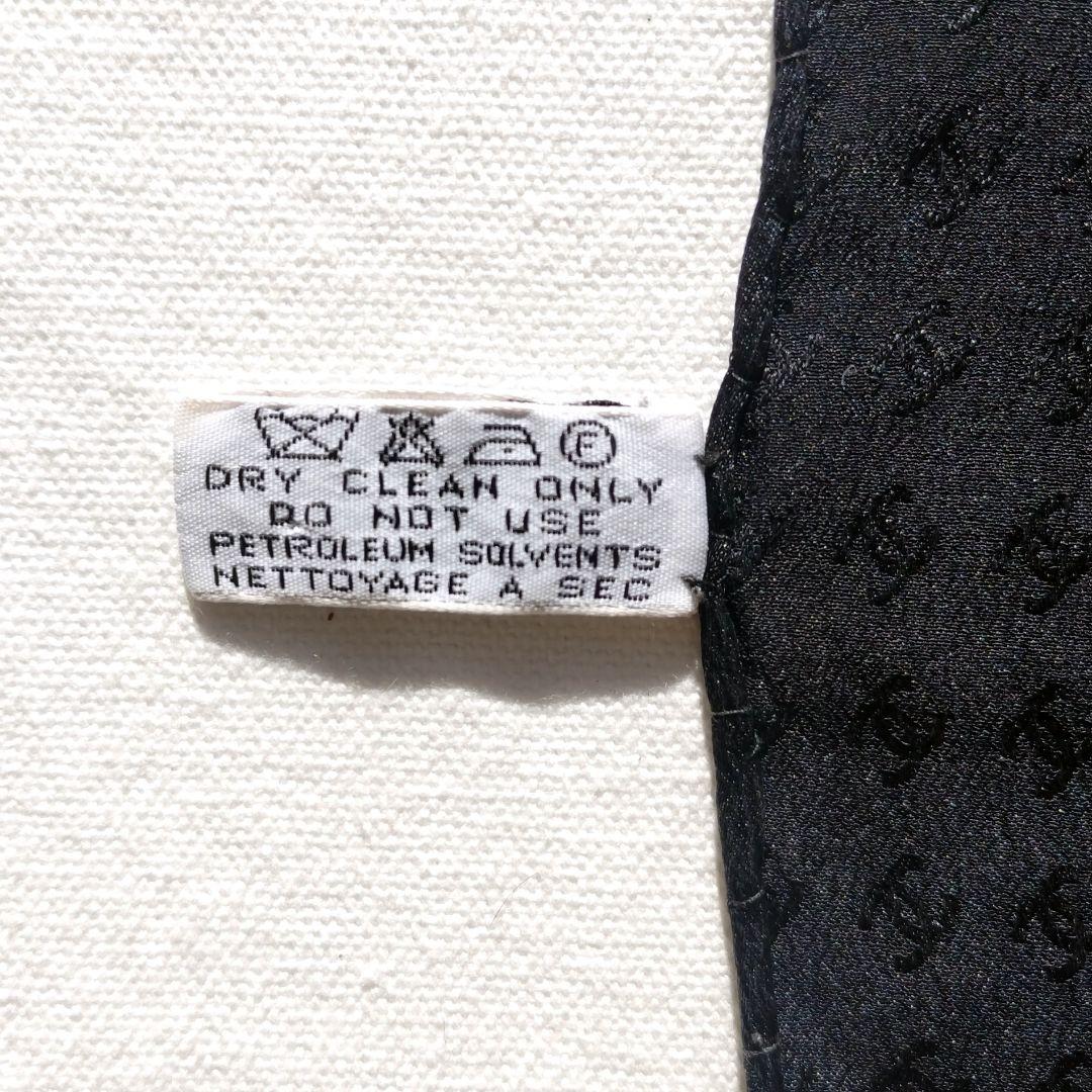シャネル　CHANEL　シルクスカーフ　ヴィンテージ