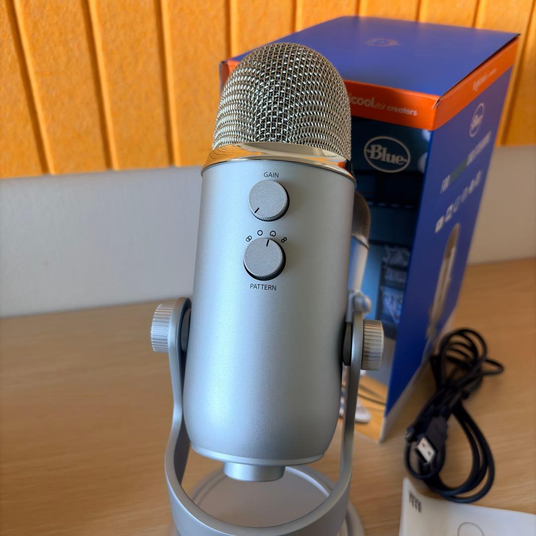 【美品】BlueYeti ブルーイエティコンデンサーマイク
