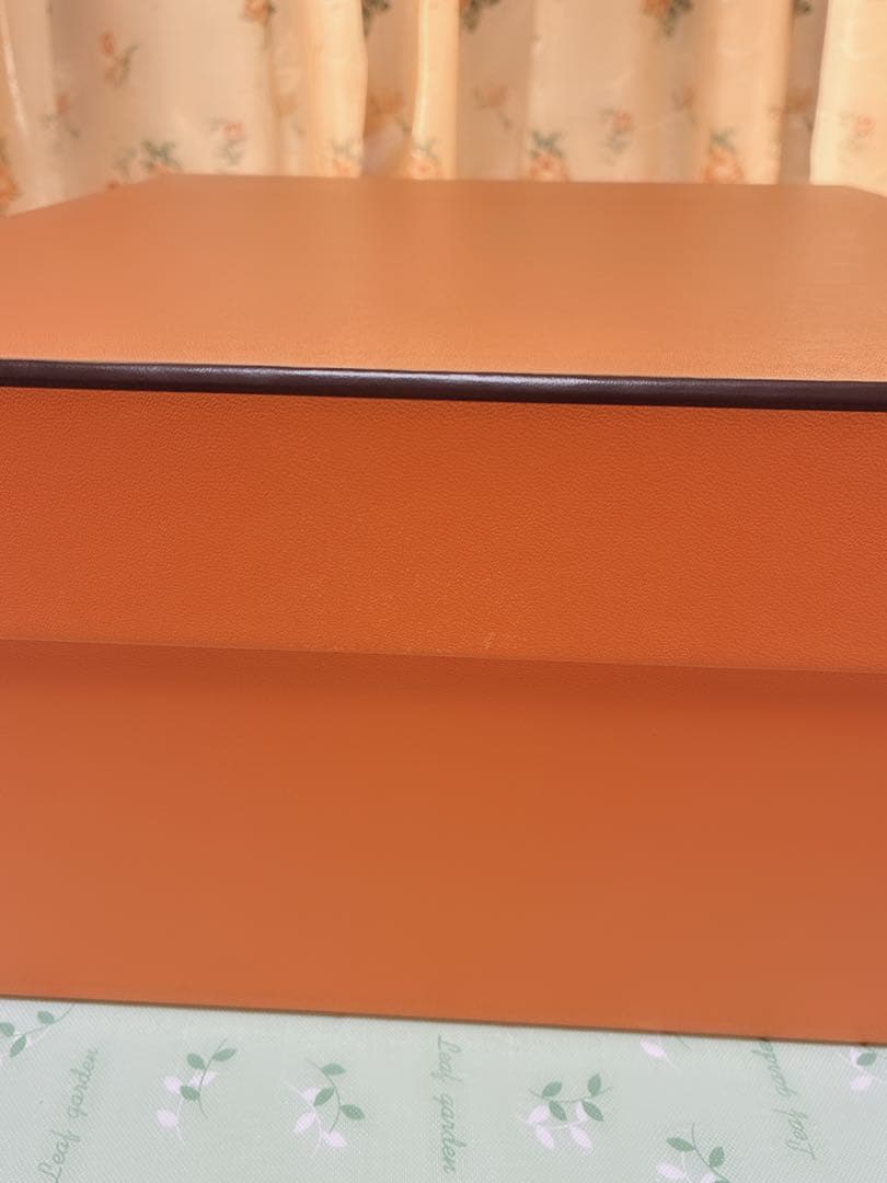 HERMES エルメス　空箱　095 △ ガーデンパーティー　オレンジ