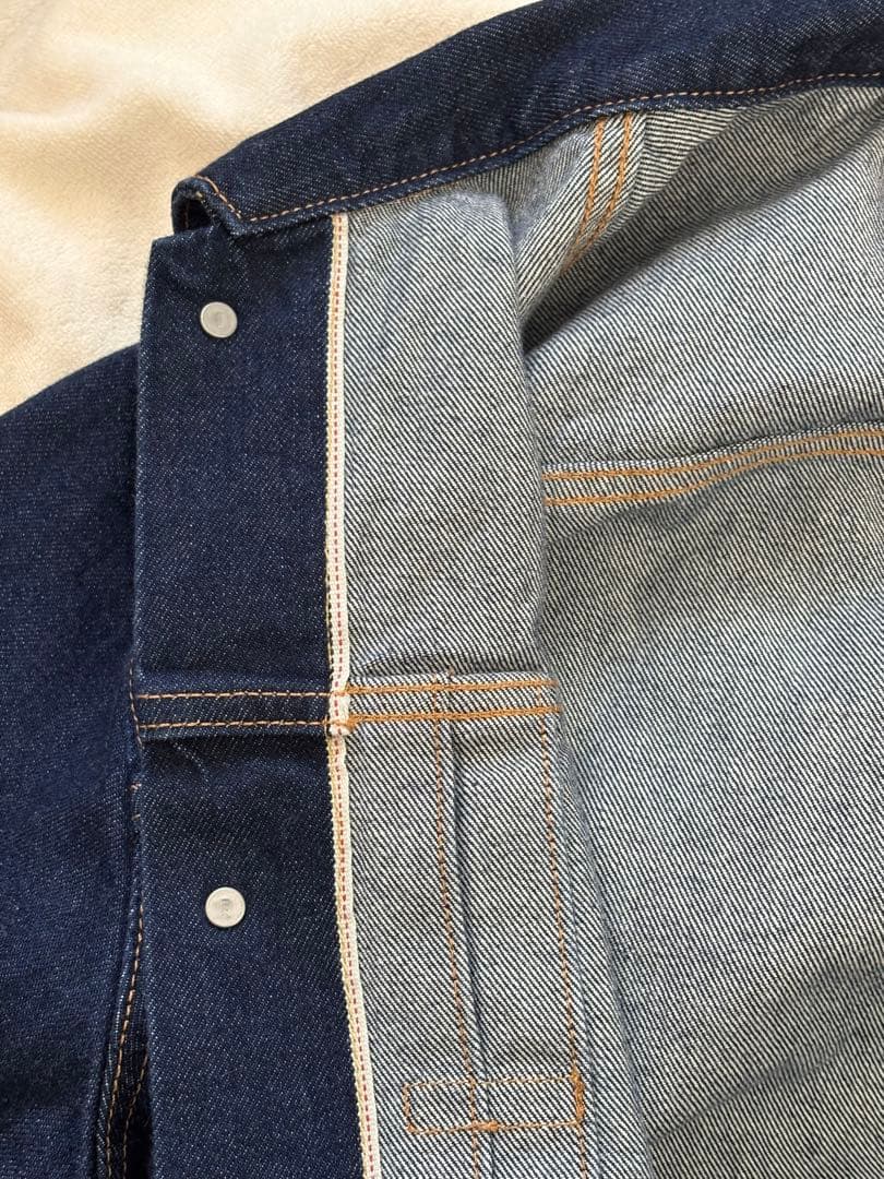 LEVI'S リーバイス デニムジャケット Sサイズ ファースト BIGE 赤耳