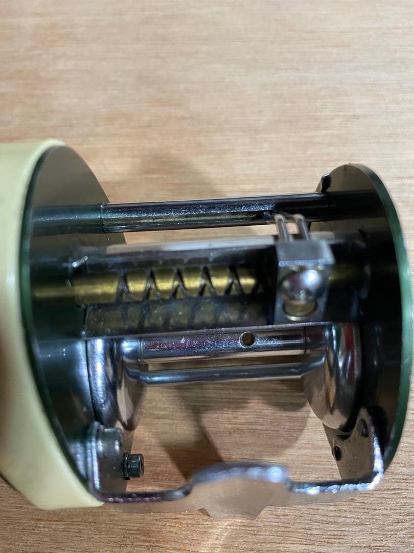 ダイレクトリール　国産　グリーン　JAPAN old vintage