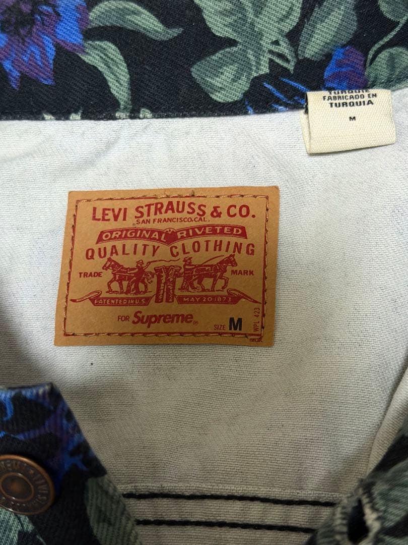 K*J様 【超希少】Supreme×Levi's Roses Trucker J