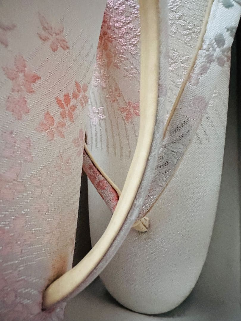 桜　着物　和装小物　草履　バッグ　セット