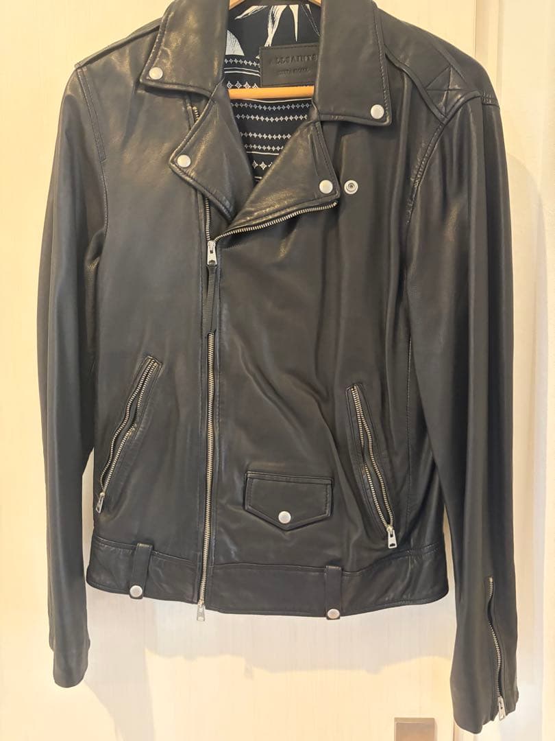 ALLSAINTS ブラックレザージャケット Sサイズ