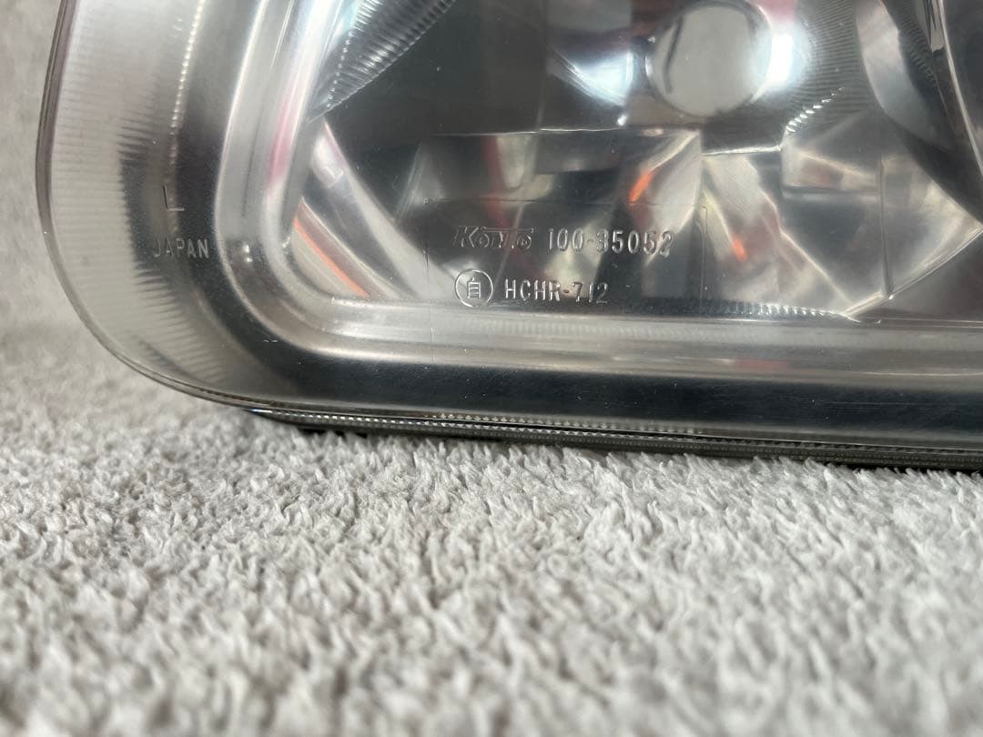 中古 日野 純正 ヘッドライト左側 助手席 KOITO 100-35052