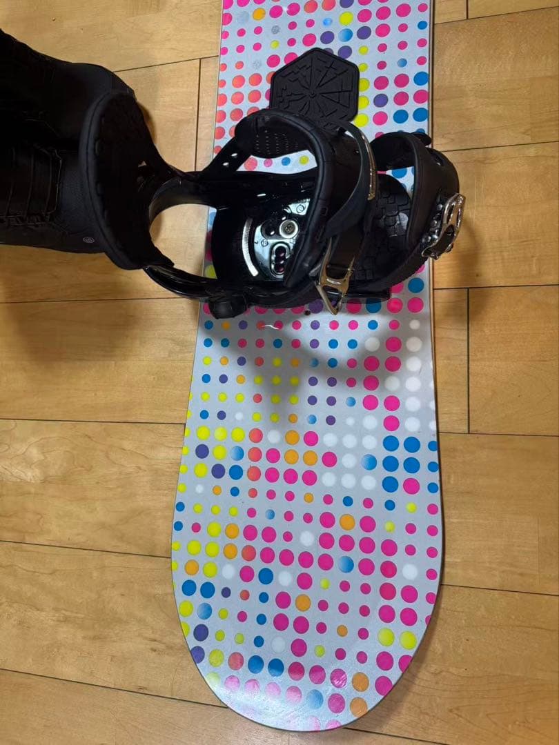 BURTON 145 レディース　スノーボード３点セット ブーツ23センチ