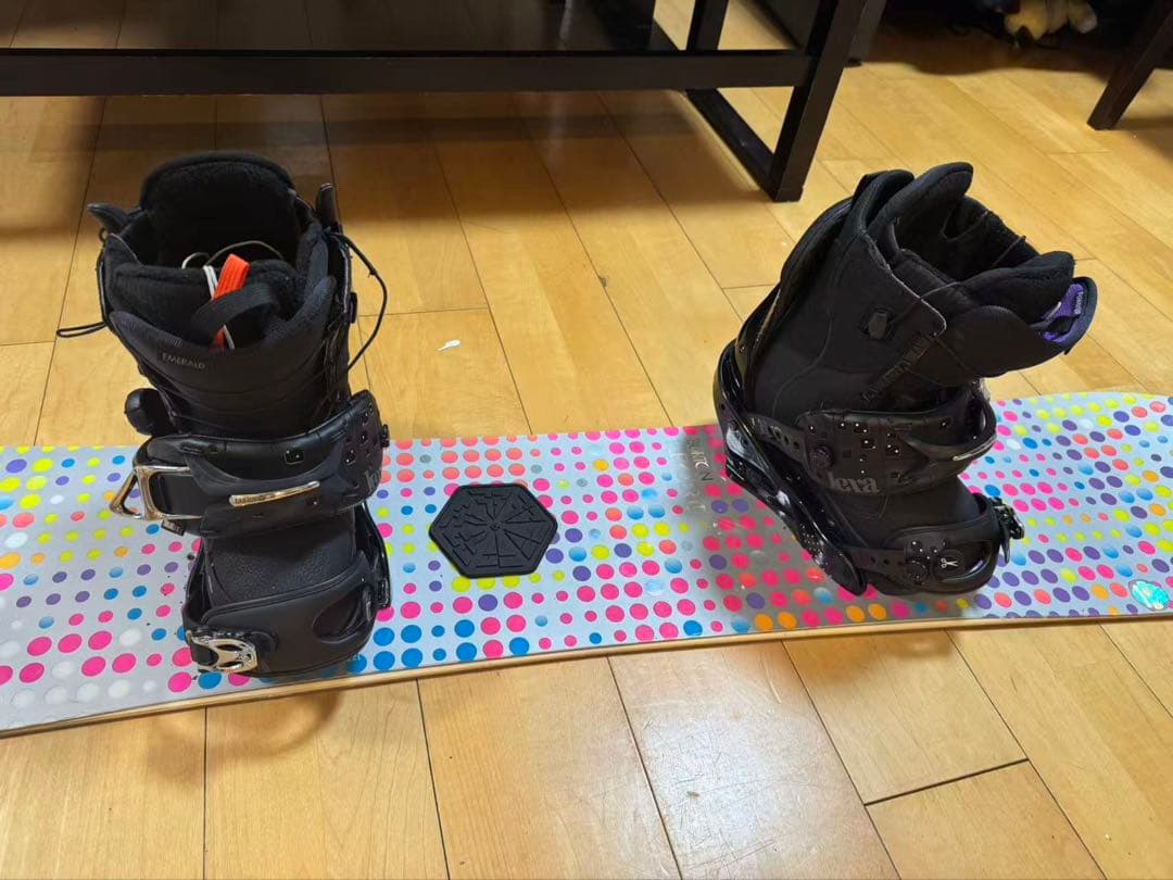 BURTON 145 レディース　スノーボード３点セット ブーツ23センチ