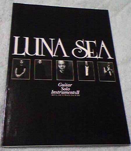CD付LUNA SEAインストGuitar Solo Instruments Ⅱ