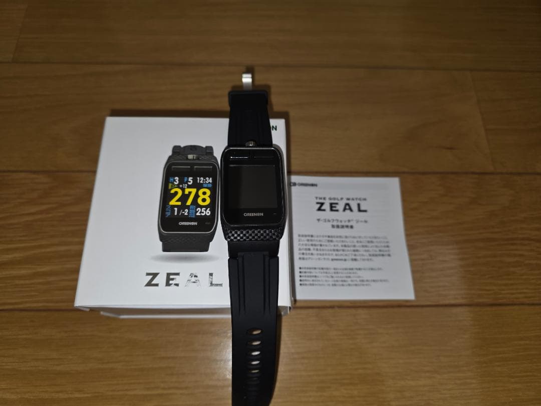 【最終値下】【美品／充電器なし】GREENON ゴルフナビ ZEAL