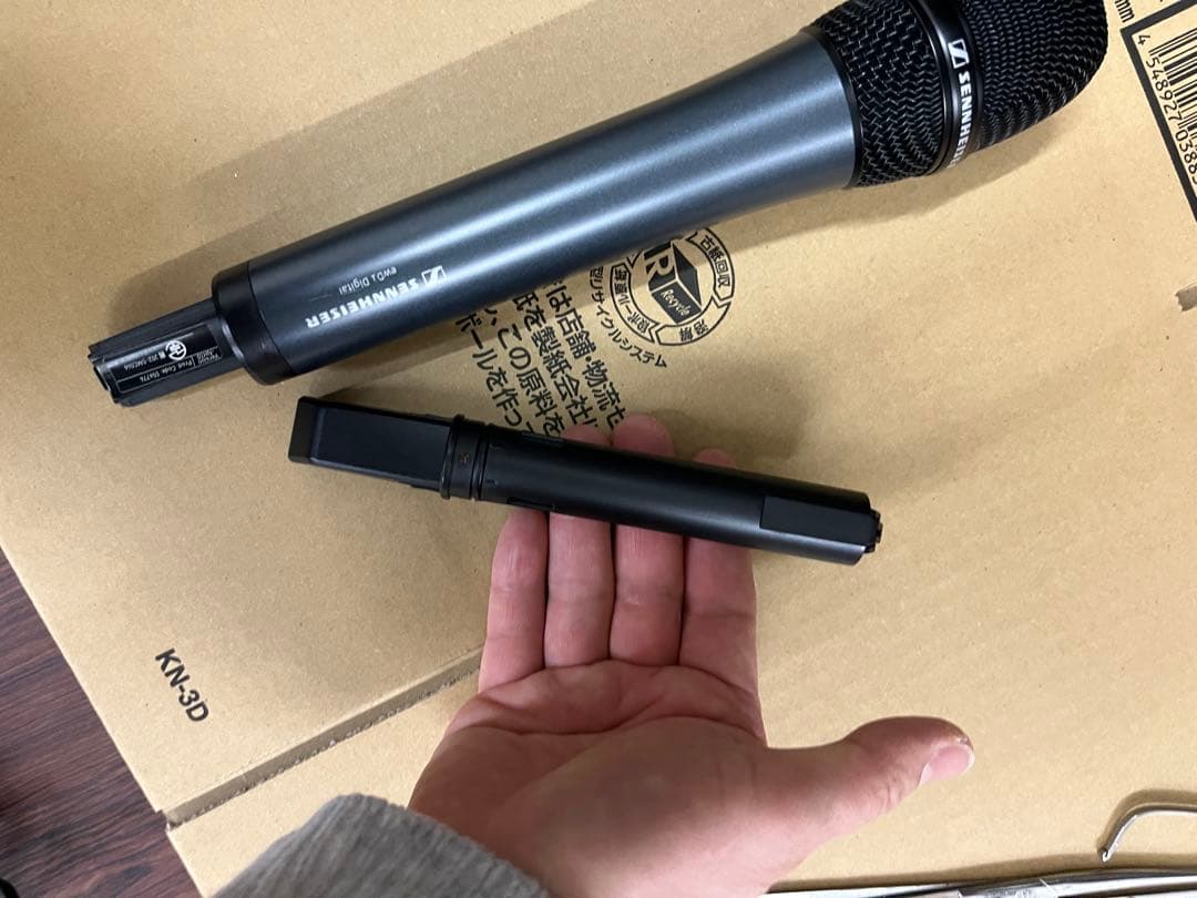 ワイヤレスマイクSENNHEISER EW D1