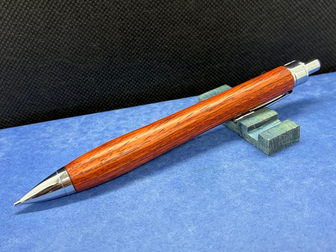 【早い者勝ち】本花梨　ボールペン0.5 加藤金属　木軸ペン　ハンドメイド