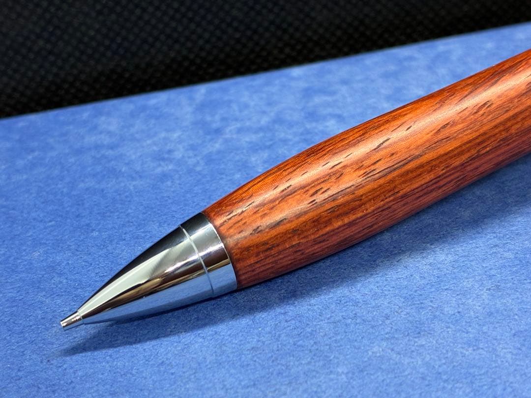 【早い者勝ち】本花梨　ボールペン0.5 加藤金属　木軸ペン　ハンドメイド