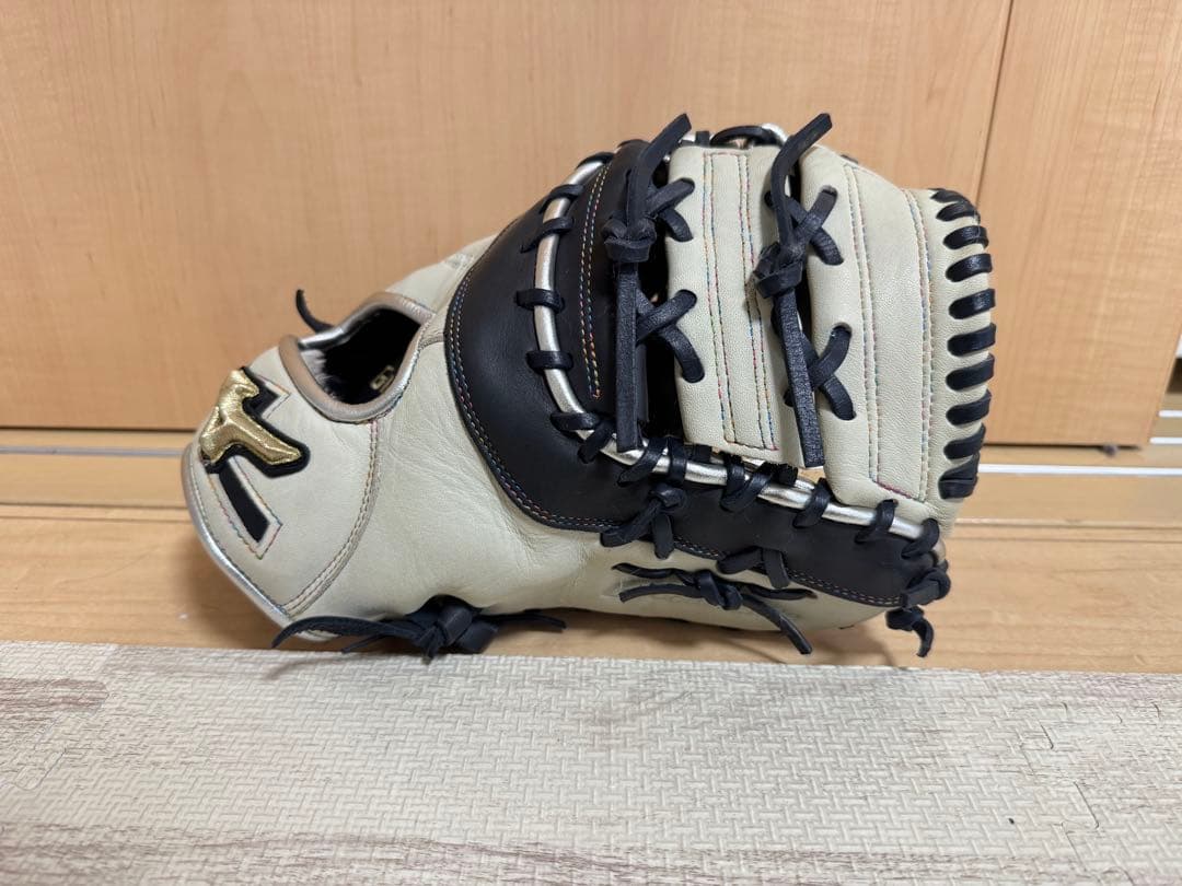 【美品！即使用可！】ミズノグローバルエリート ファーストミット2024春夏モデル