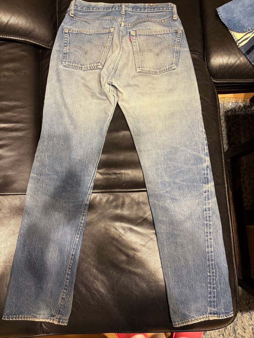 Levi's 501 80s W32 L36 USA製 黒カン赤耳 USED