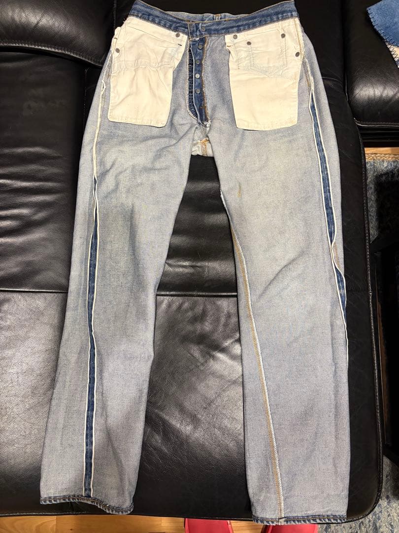 Levi's 501 80s W32 L36 USA製 黒カン赤耳 USED