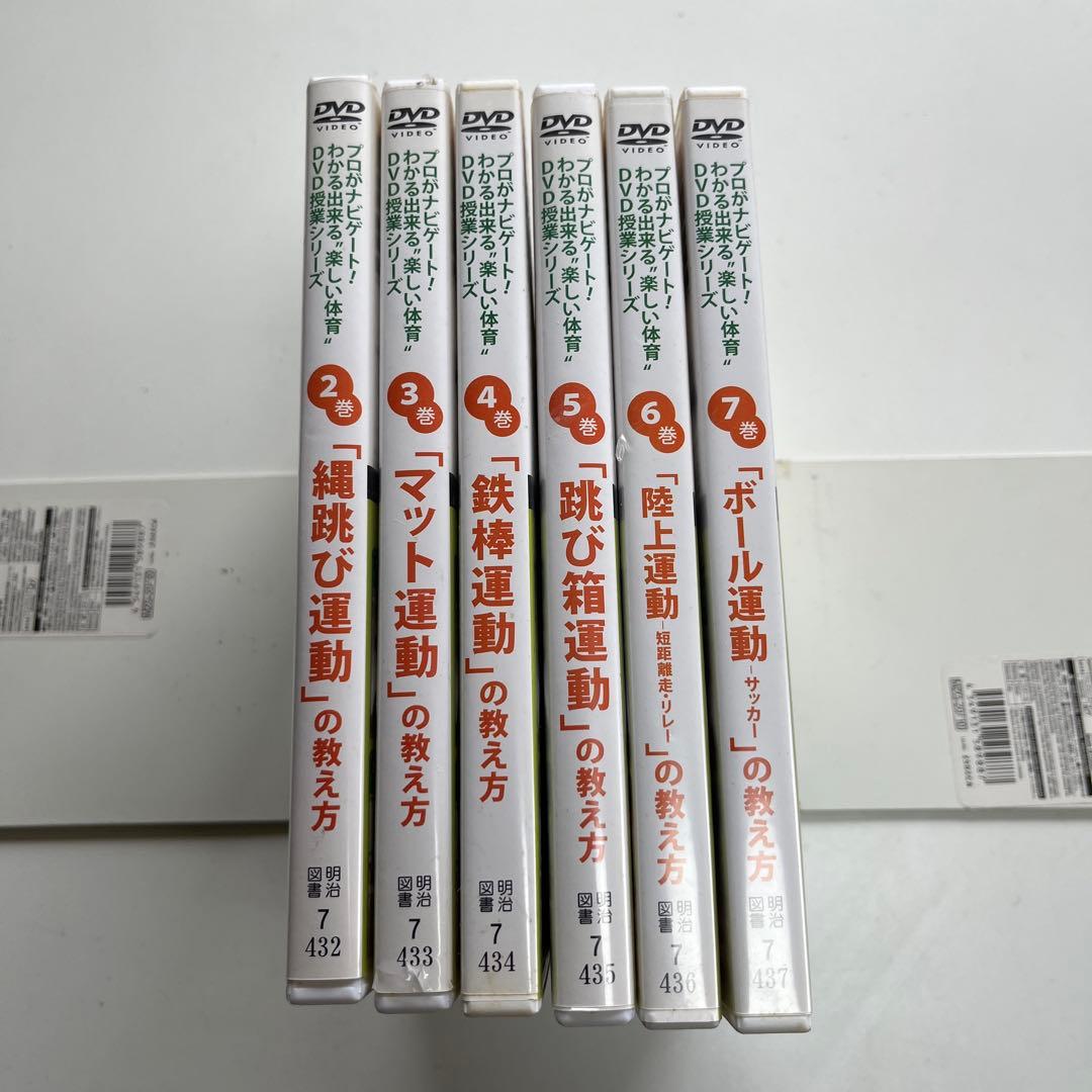 わかる出来る楽しい体育 DVD授業シリーズ 6巻セット　根本正雄