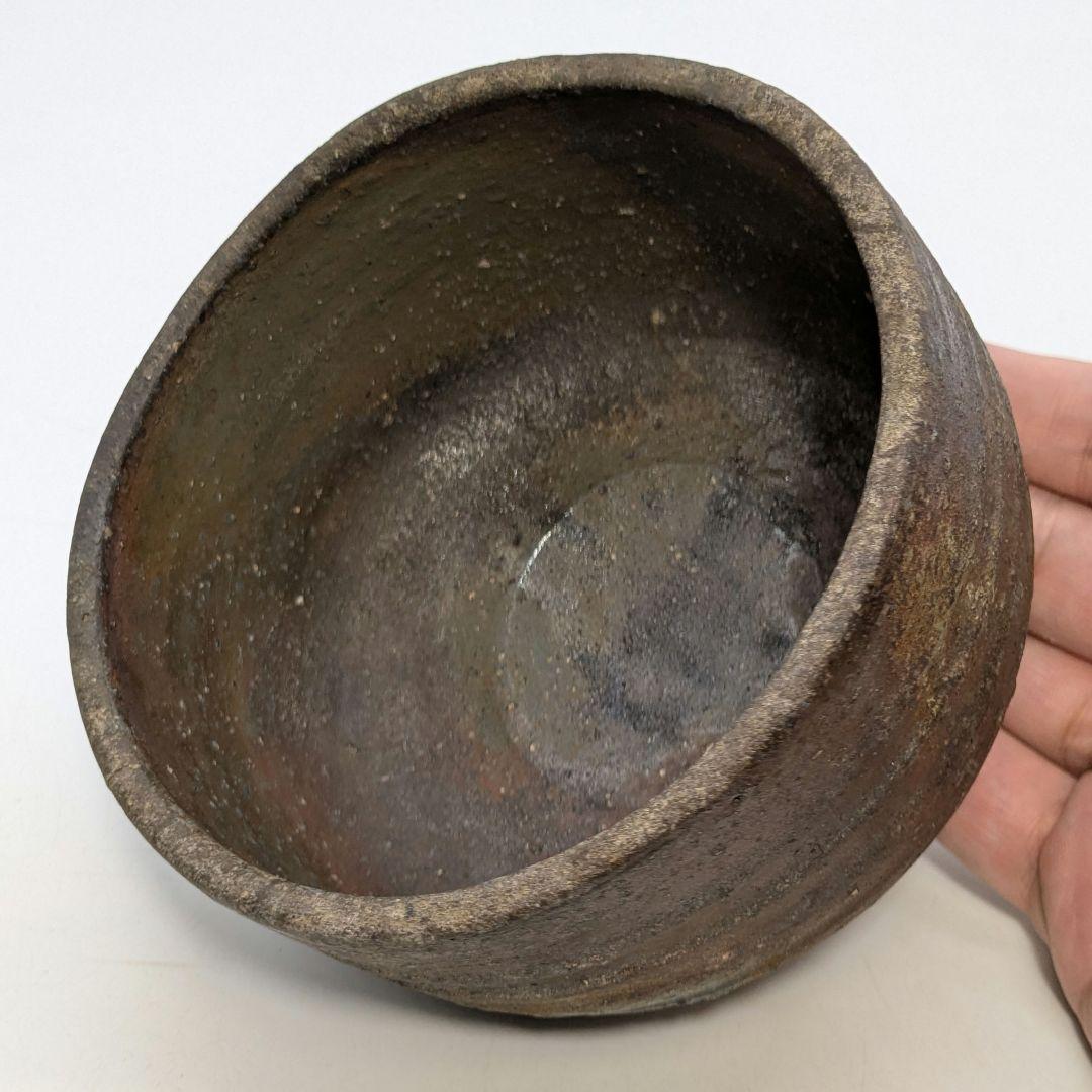 備前焼 茶盌 合箱合布 抹茶碗 抹茶茶碗 茶道具 茶器 食器 茶陶 茶の湯 在銘